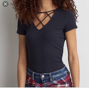 AEO Maroon Shirt ‼️